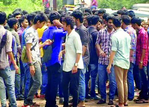 srinivas protest 1